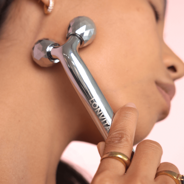 Lonvitalite Lonvitalite Platinum Contour Face Roller Facial Rollers