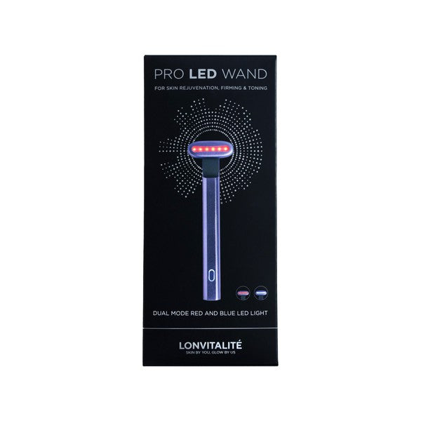 Lonvitalite Lonvitalite PRO LED Facial Wand - Black LED Light Therapy