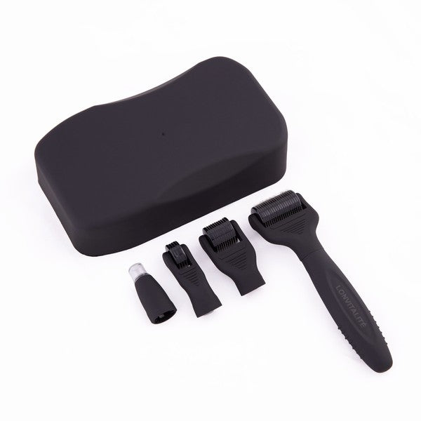 Lonvitalite Lonvitalite Microneedle Derma Roller Face & Body Kit Skin Needling