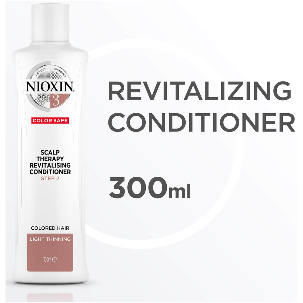 Lookfantastic NIOXIN 3-part System 3 Scalp Therapy Revitalizing Conditioner for Colored Hair with Light Thinning 300ml Hair Care