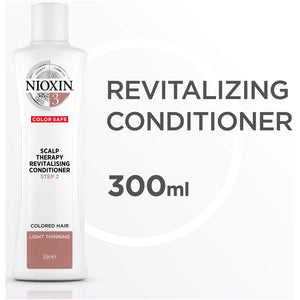 Lookfantastic NIOXIN 3-part System 3 Scalp Therapy Revitalizing Conditioner for Colored Hair with Light Thinning 300ml Hair Care