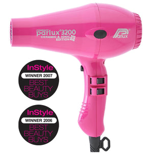 Lookfantastic Parlux 3200 Compact Ceramic & Ionic Hair Dryer 1900W (Various Shades) Hair Care