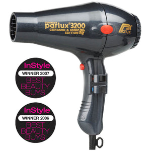Lookfantastic Parlux 3200 Compact Ceramic & Ionic Hair Dryer 1900W (Various Shades) Hair Care