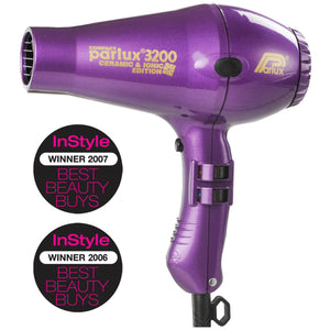Lookfantastic Parlux 3200 Compact Ceramic & Ionic Hair Dryer 1900W (Various Shades) Hair Care