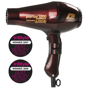 Lookfantastic Parlux 3200 Compact Ceramic & Ionic Hair Dryer 1900W (Various Shades) Hair Care