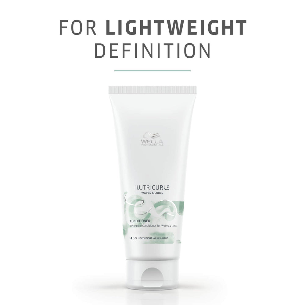 Lookfantastic Wella Professionals Care Nutricurls Detangling Conditioner for Waves and Curls 200ml Hair Care