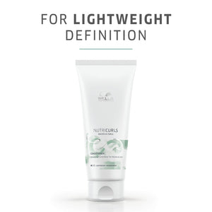 Lookfantastic Wella Professionals Care Nutricurls Detangling Conditioner for Waves and Curls 200ml Hair Care