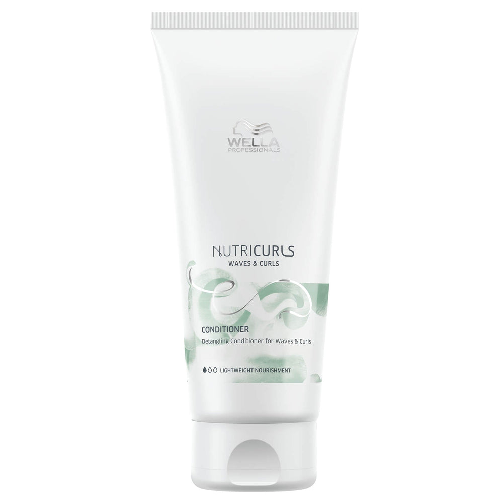 Lookfantastic Wella Professionals Care Nutricurls Detangling Conditioner for Waves and Curls 200ml Hair Care