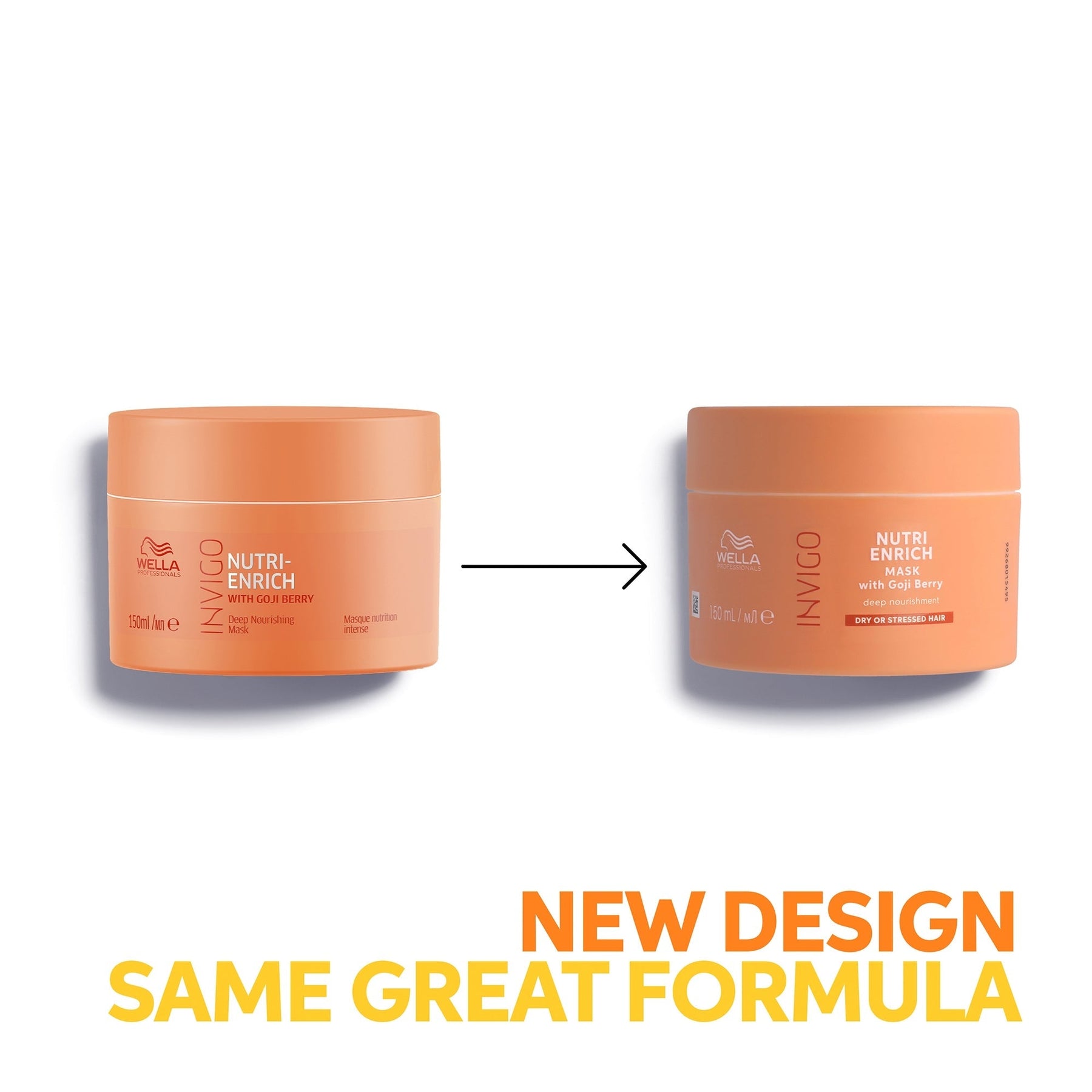 Lookfantastic Wella Professionals Invigo Nutri-Enrich Deep Nourishing Mask 150ml Hair Care