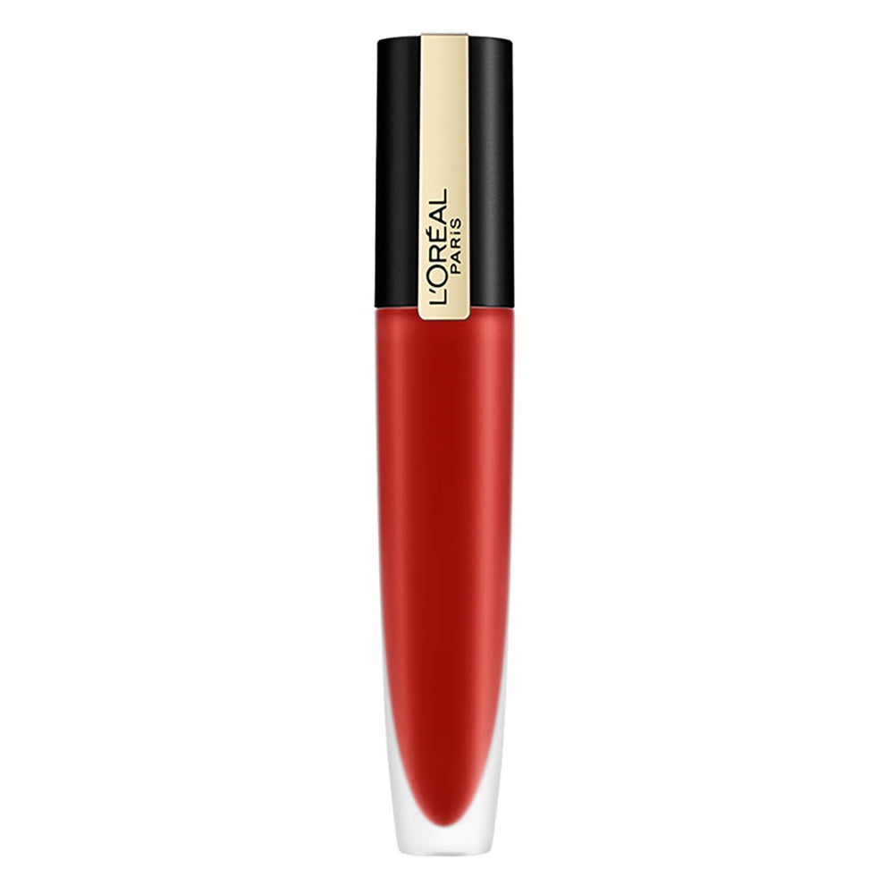 LOreal Paris 115 Am Worth It L'Oréal Paris Rouge Signature Matte Liquid Lipstick 7ml (Various Shades) Cosmetics