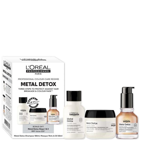 LOreal Professionnel L'Oréal Professionnel Serie Expert Metal Detox Starter Kit Beauty Sets & Kits