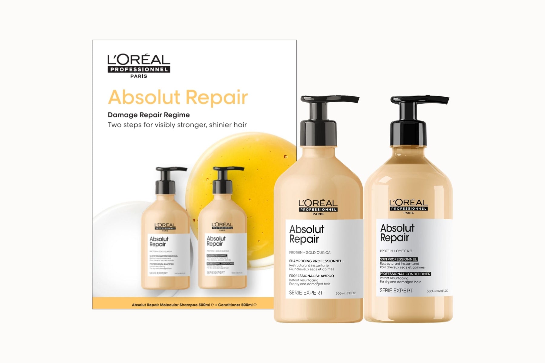 LOreal Professionnel L'Oreal Professionnel Absolut Repair Duo Pack Gift Sets [Health and Beauty]