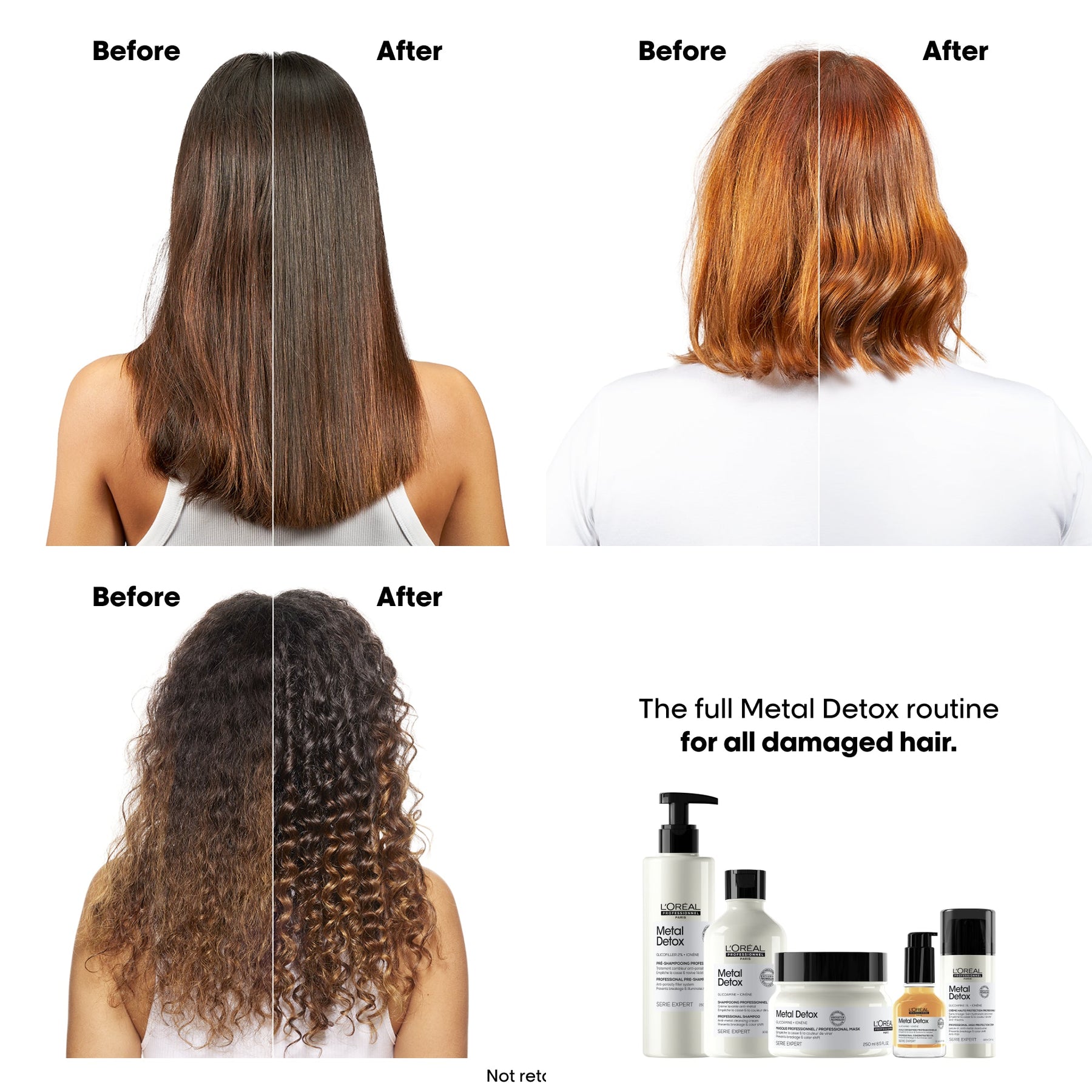 LOreal Professionnel L'Oreal Professionnel Metal Detox Trio Pack Gift Sets [Health and Beauty]