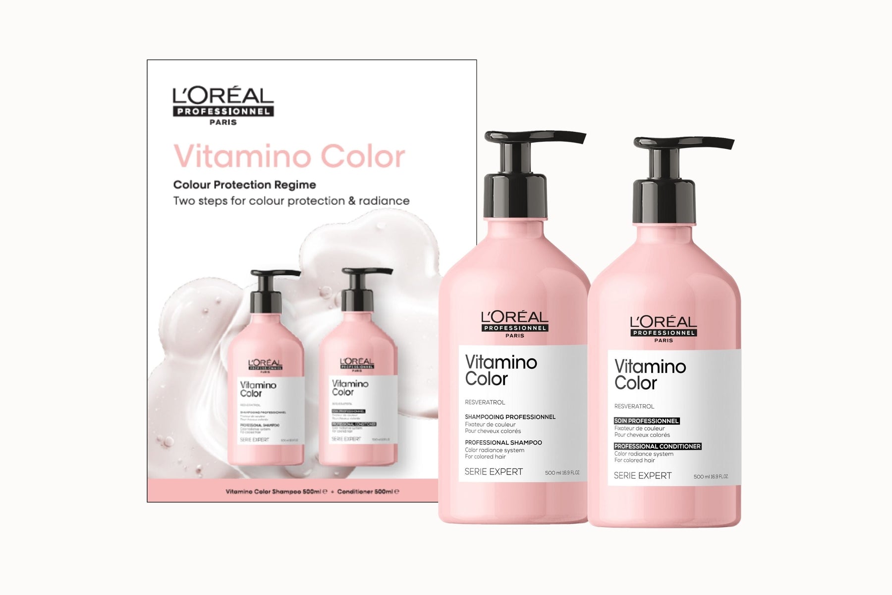 LOreal Professionnel L'Oreal Professionnel Vitamino Color Duo Pack Gift Sets [Health and Beauty]