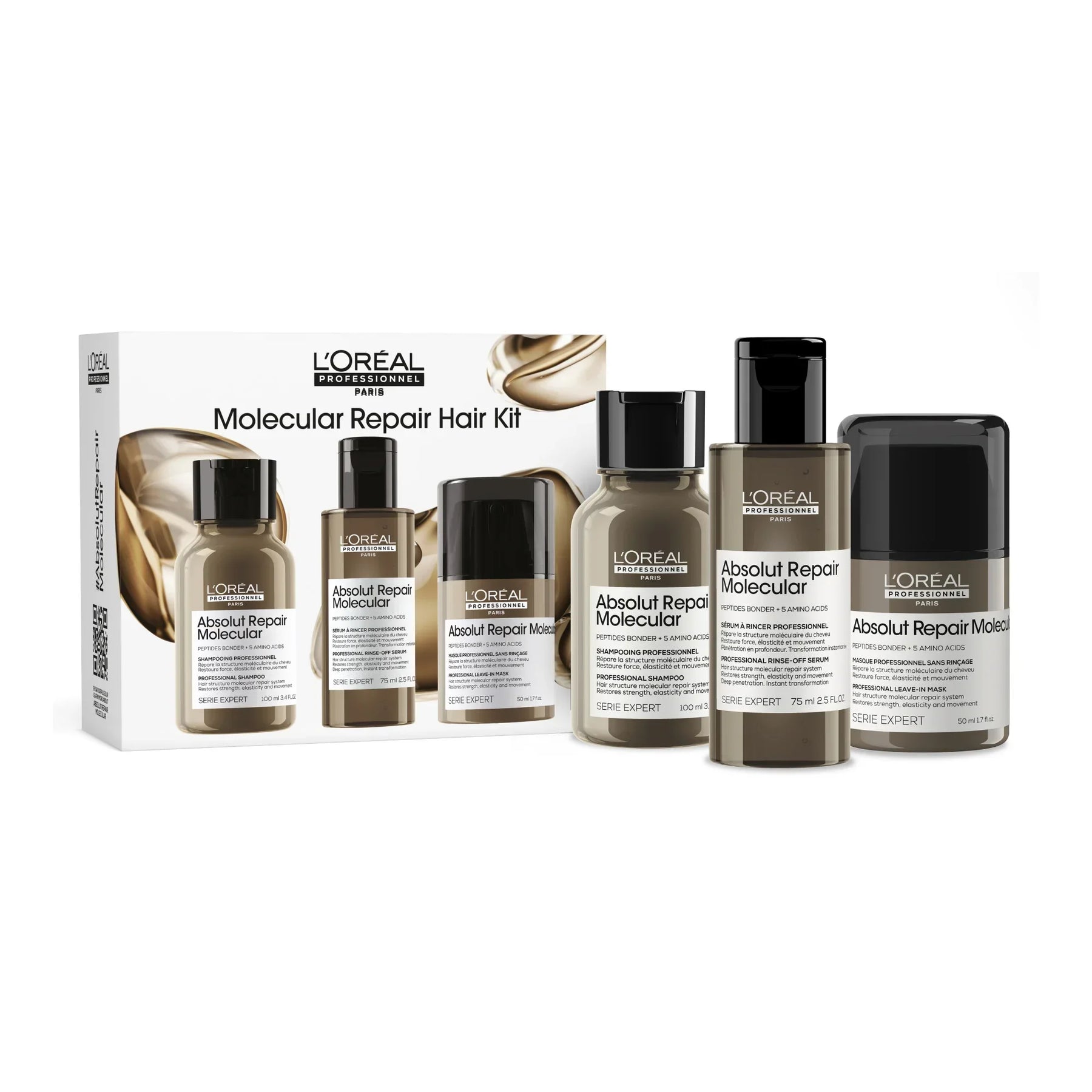 LOreal Professionnel L'Oreal Professionnel Absolut Repair Molecular Mini Trio Discovery Kit Hair Care [Health and Beauty]
