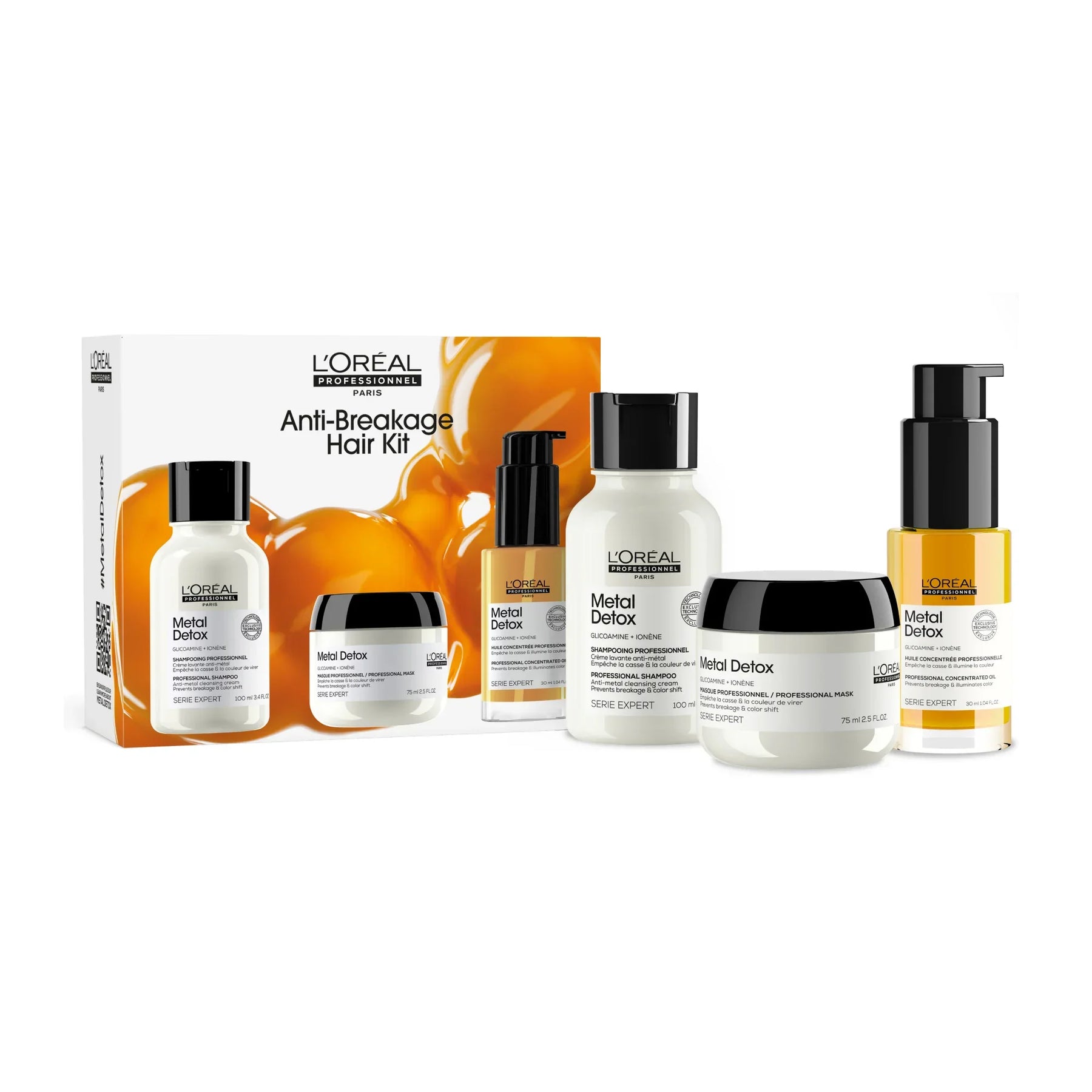LOreal Professionnel L'Oreal Professionnel Metal Detox Mini Trio Discovery Kit Hair Care [Health and Beauty]