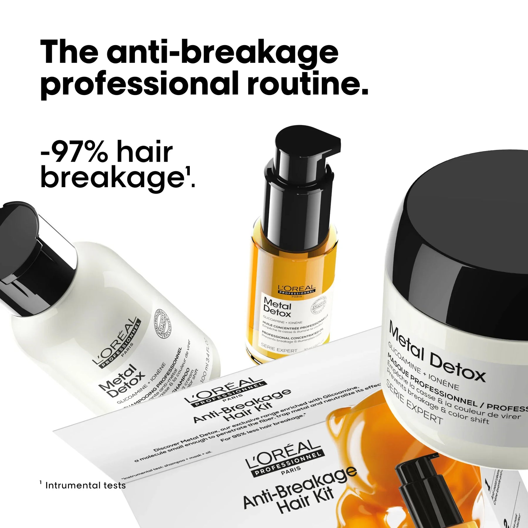 LOreal Professionnel L'Oreal Professionnel Metal Detox Mini Trio Discovery Kit Hair Care [Health and Beauty]