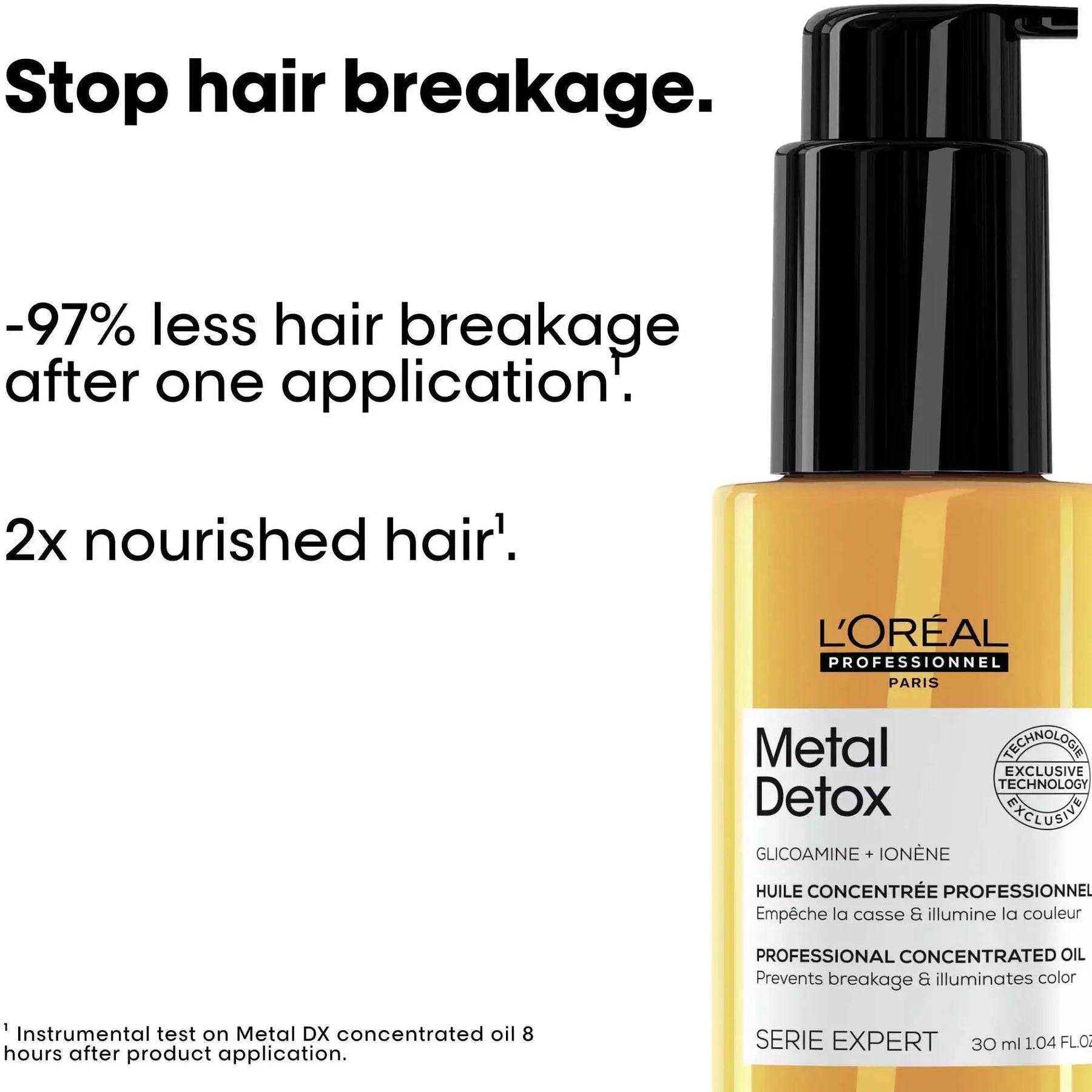 LOreal Professionnel L'Oreal Professionnel Metal Detox Oil 30ml Hair Care [Health and Beauty]