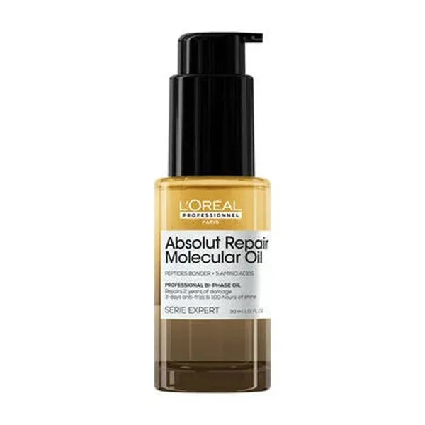 LOreal Professionnel L'Oreal Professionnel Serie Expert Absolut Repair Molecular Oil 30ml Hair Oils & Serums