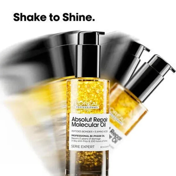 LOreal Professionnel L'Oreal Professionnel Serie Expert Absolut Repair Molecular Oil 90ml Hair Oils & Serums