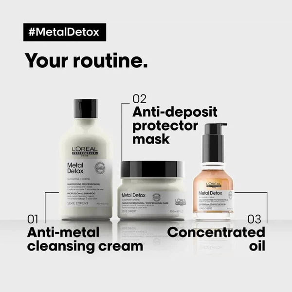 LOreal Professionnel L'Oreal Professionnel Metal Detox Oil 50ml Hair & Skin Oil