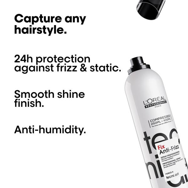 LOreal Professionnel L'Oreal Professionnel Tecni.ART Fix Anti-Frizz Spray 250ml Hair Styling Products