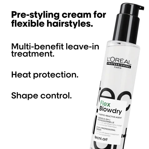 LOreal Professionnel L'oreal Professionnel Tecni.Art Flex Blowdry Cream 150ml Hair Styling Products