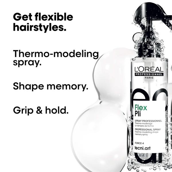 LOreal Professionnel L'Oreal Professionnel Tecni.ART Flex Pli Thermo-Modelling Spray 190ml Hair Styling Products