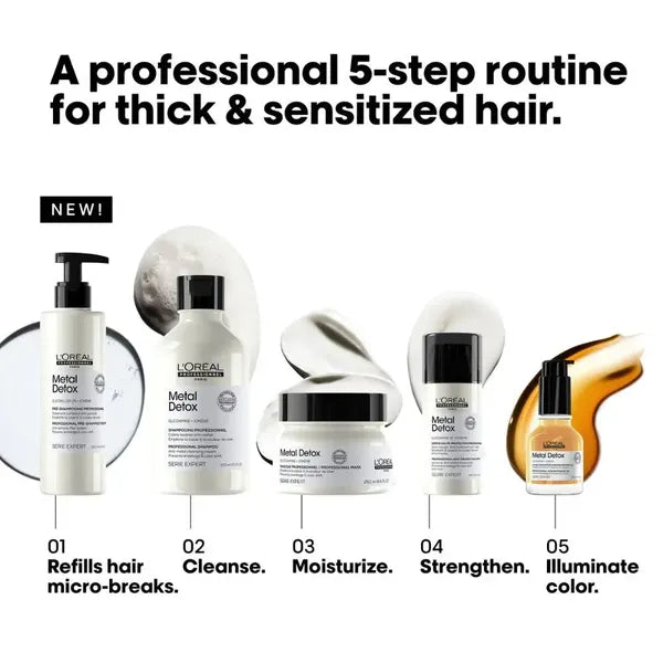 LOreal Professionnel Loreal Professionel Serie Expert Metal Detox Pre-Shampoo Treatment 250ml Hair Treatments