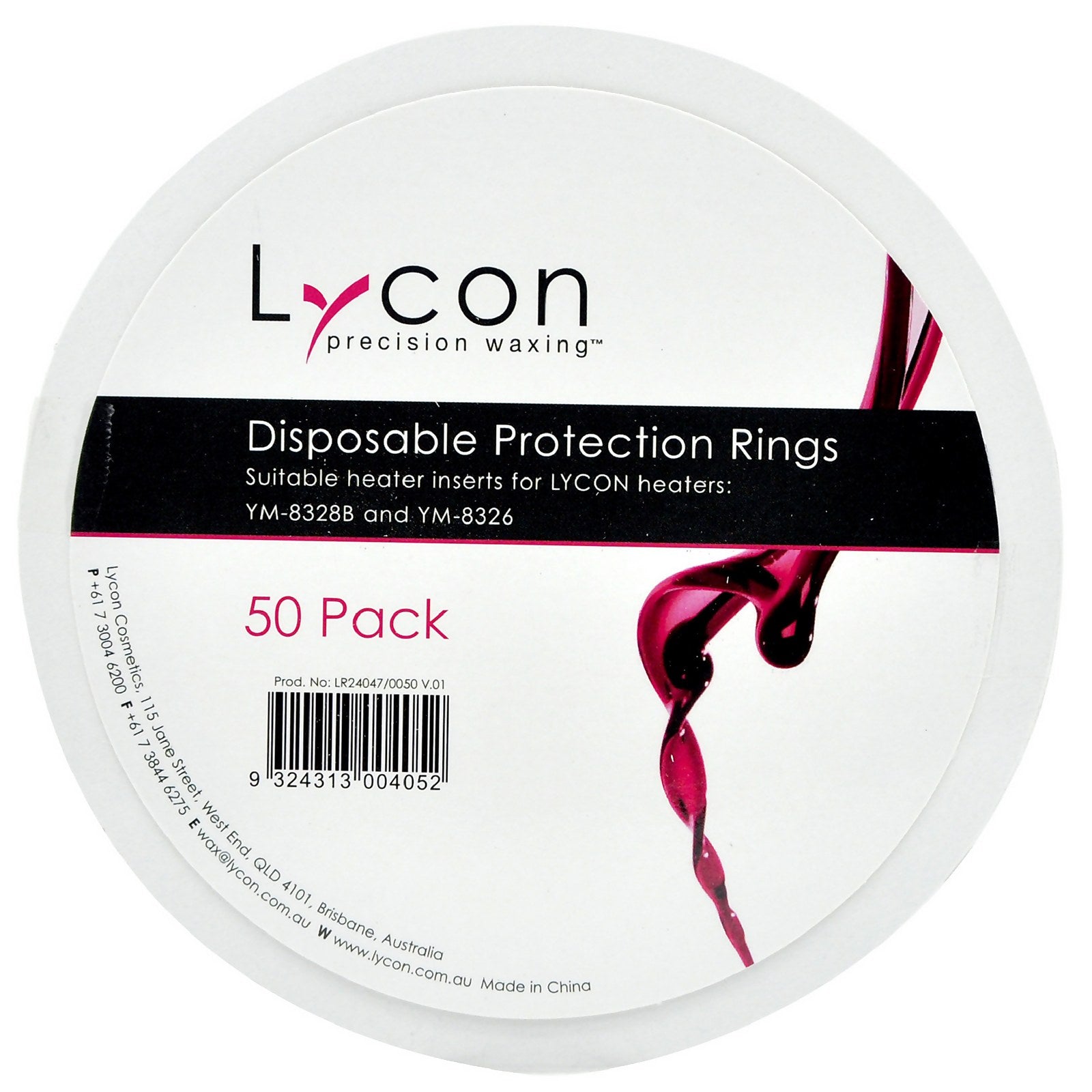 Lycon Lycon Disposable Protection Rings For Suitable Heater Inserts (50 Pack) Body Care