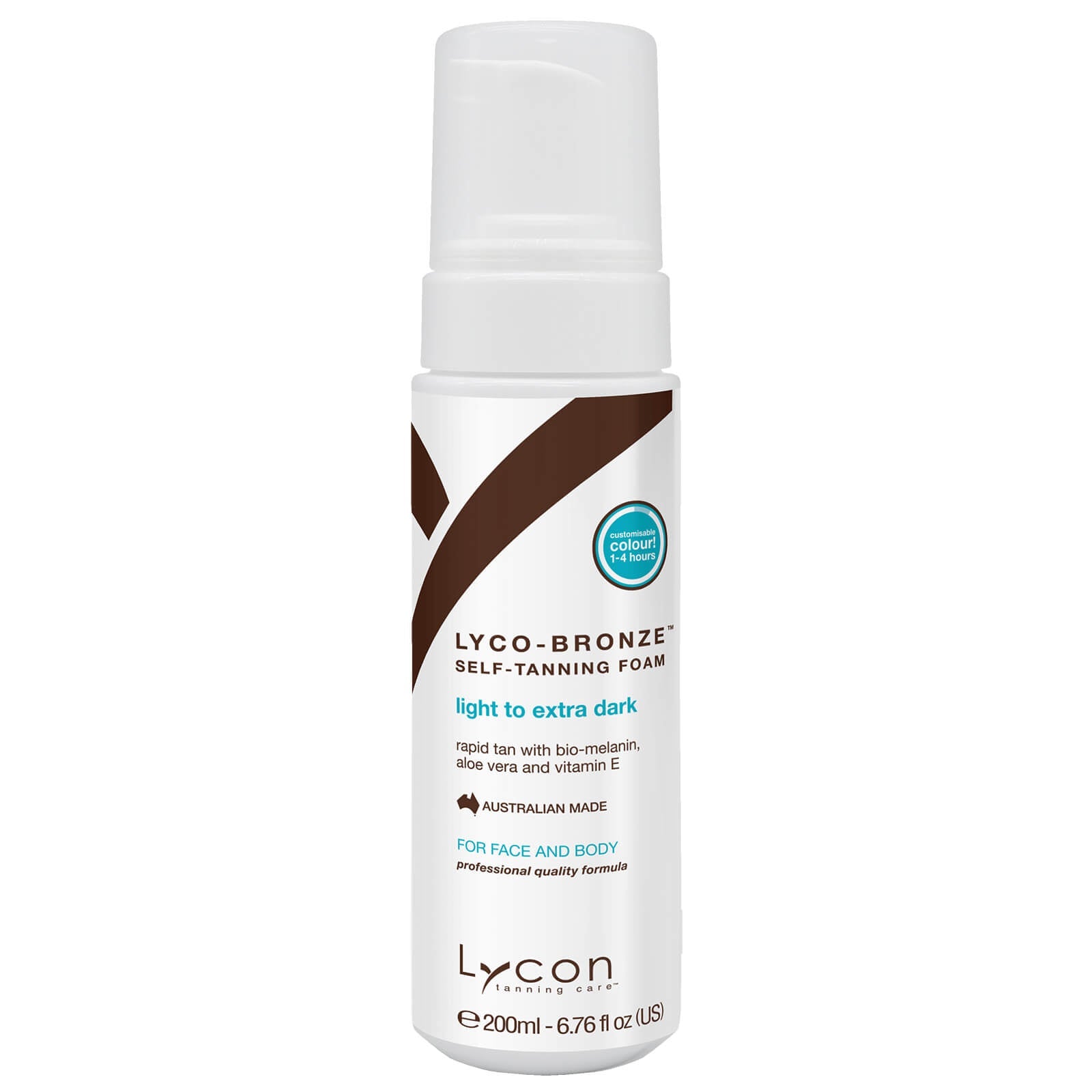 Lycon Lycon Lyco-Bronze Self Tanning Foam 200ml Body Care
