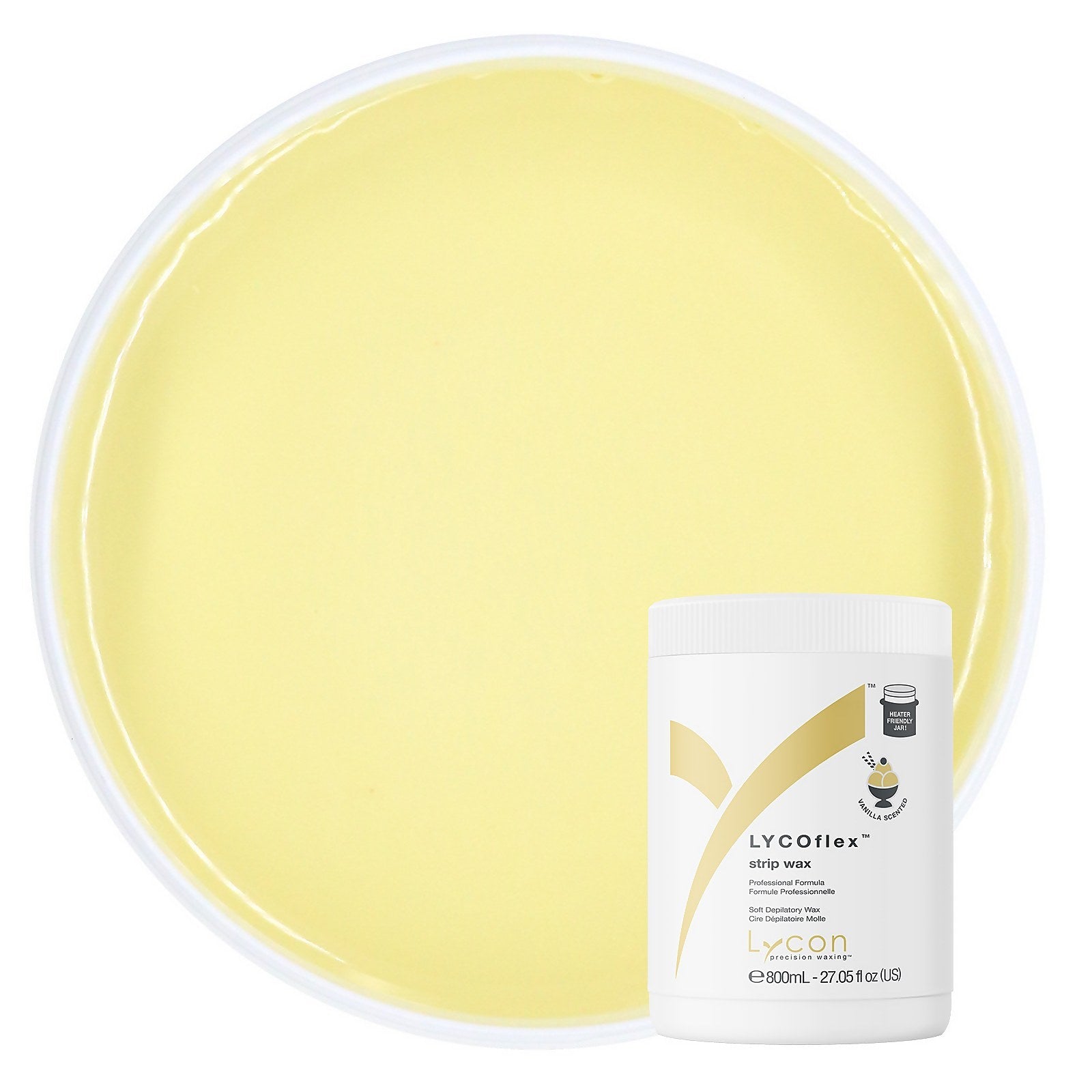 Lycon Lycon Lycoflex Vanilla Strip Wax Xxx 800ml Body Care
