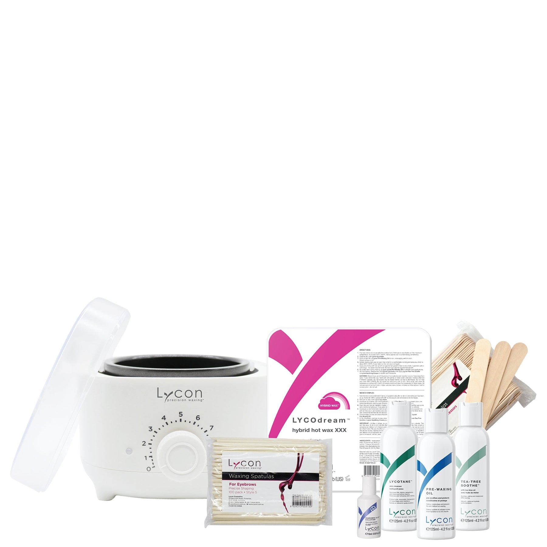 Lycon Lycon Lycon Hot Professional Waxing Kit Body Care