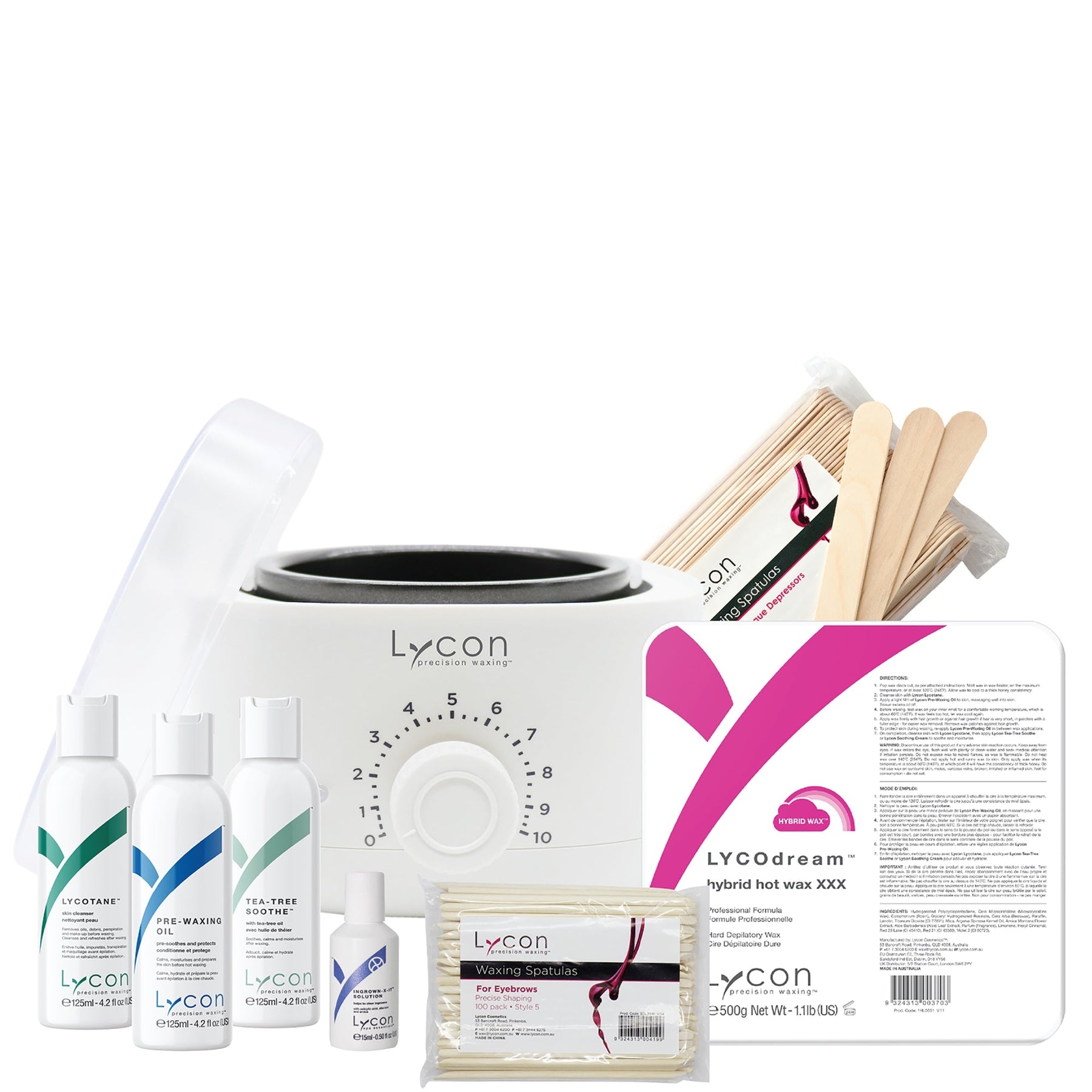 Lycon Lycon Lycon Hot Professional Waxing Kit Body Care