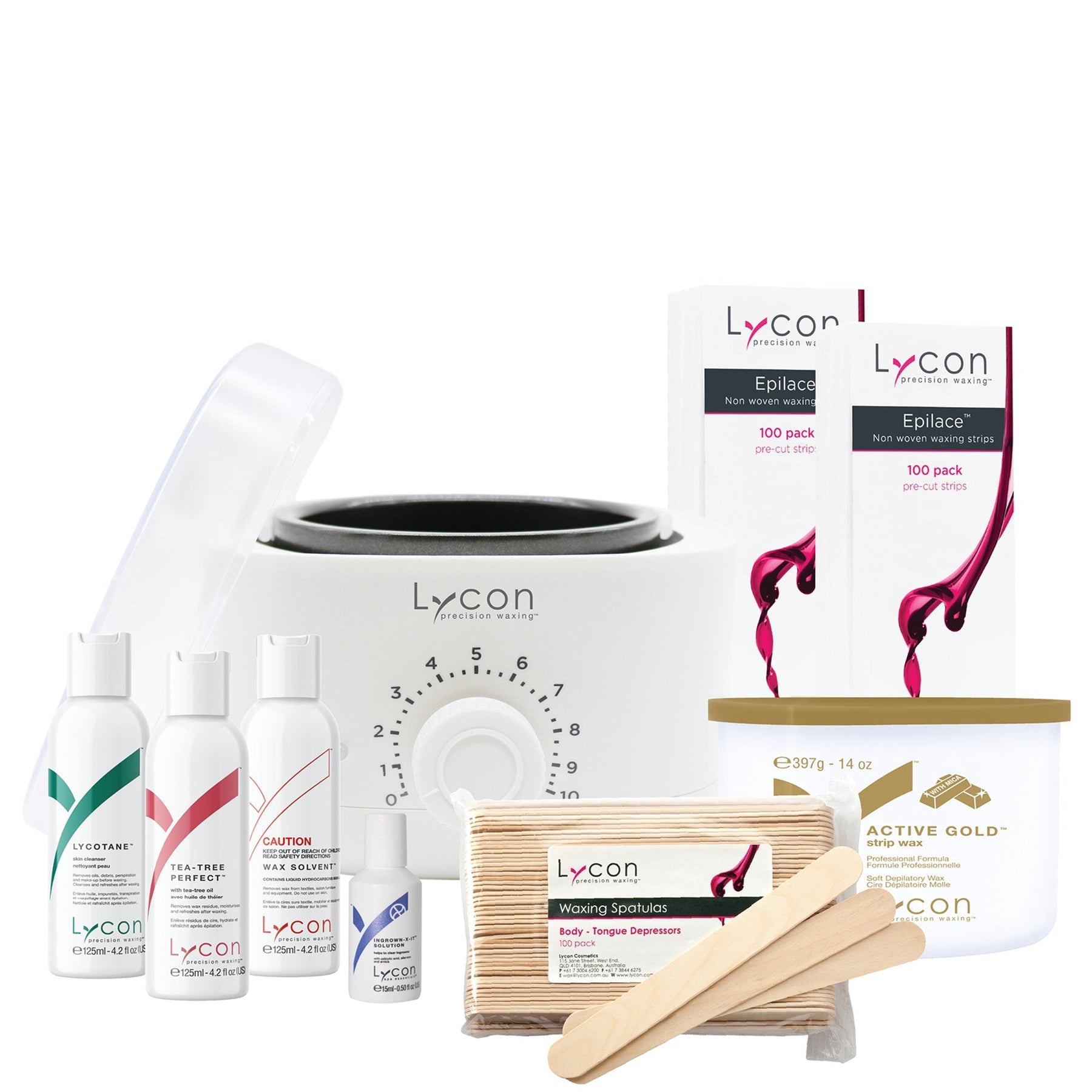 Lycon Lycon Lycon Strip Professional Waxing Kit Body Care