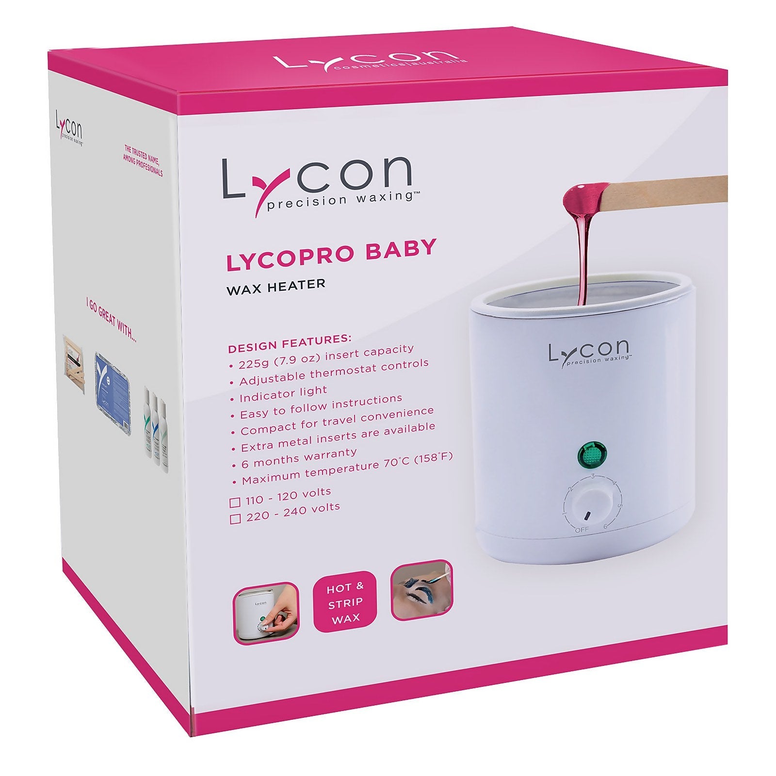 Lycon Lycon Lycopro Baby Wax Heater Body Care