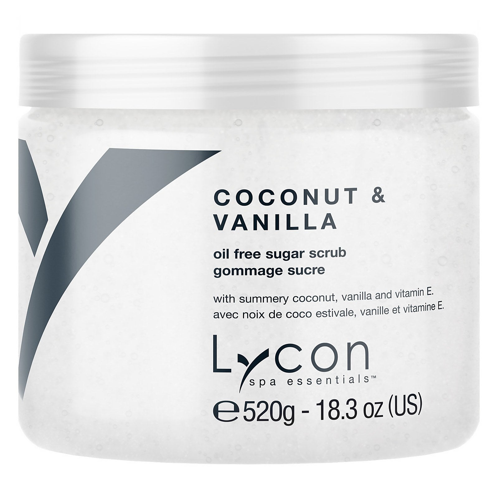 Lycon Lycon Oil Free Sugar Scrub - Coconut And Vanilla 520g Body Care