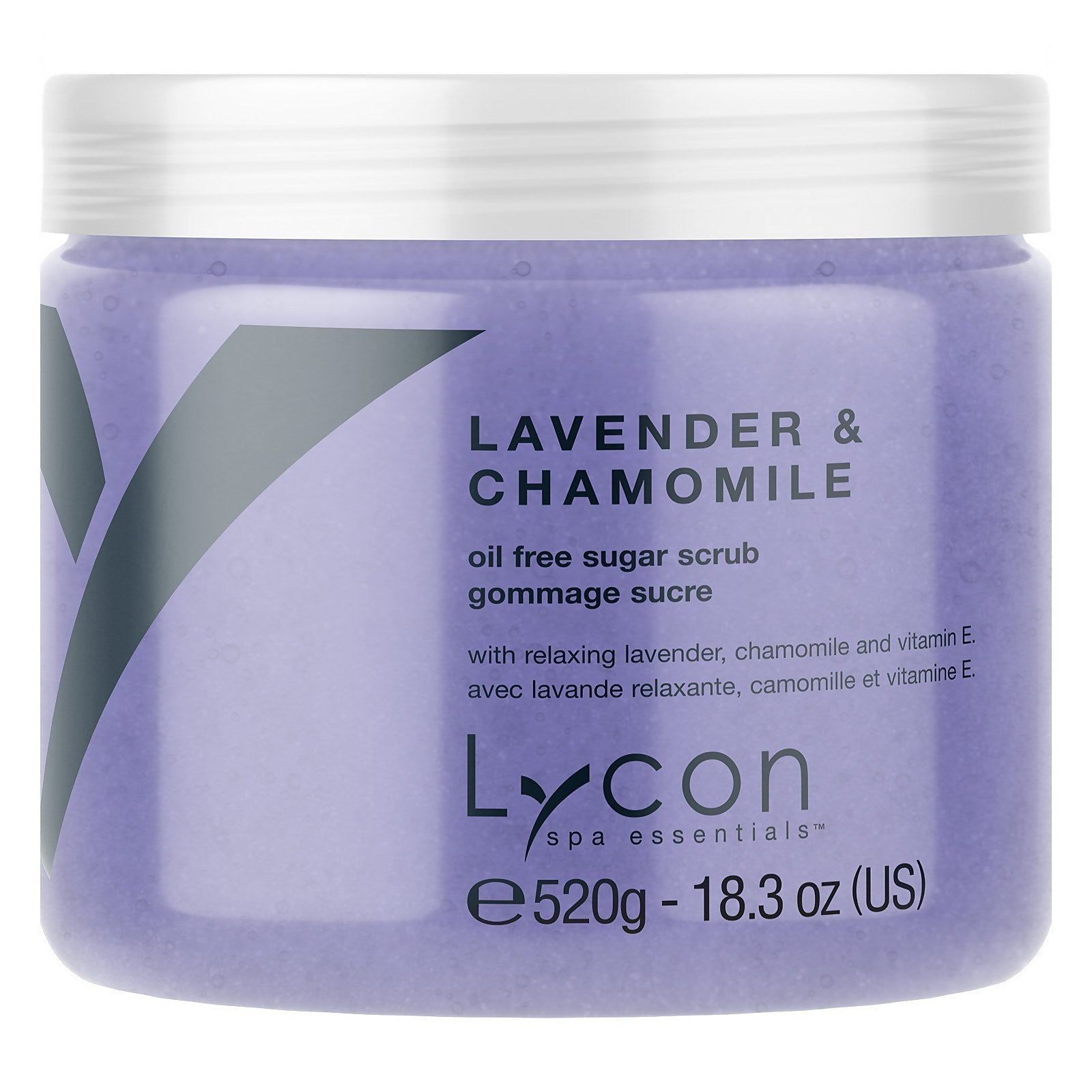 Lycon Lycon Oil Free Sugar Scrub - Lavender And Chamomile 520g Body Care