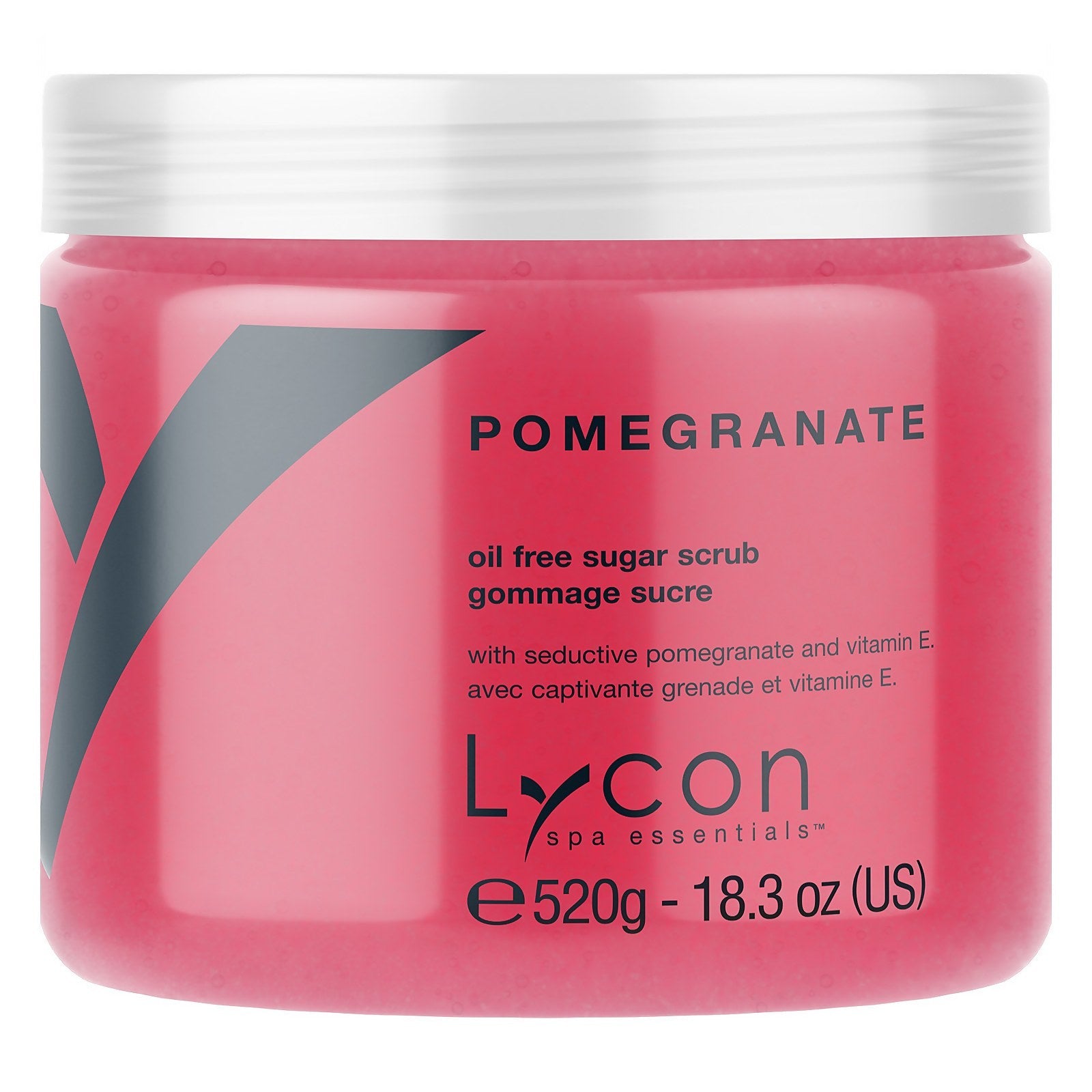 Lycon Lycon Oil Free Sugar Scrub - Pomegranate 520g Body Care