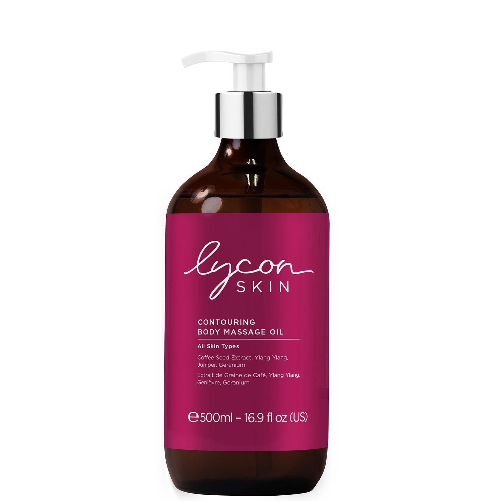 Lycon Lycon Skin Contouring Body Massage Oil 500ml Body Care