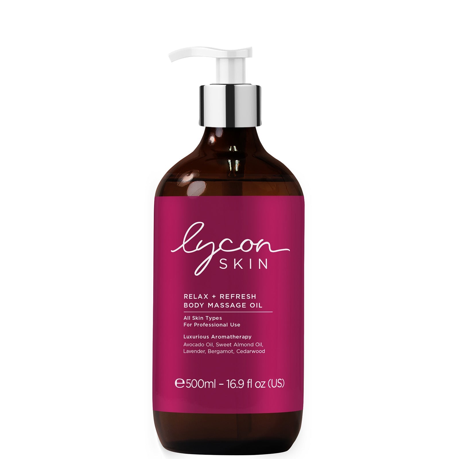 Lycon Lycon Skin Relax and Refresh Body Massage Oil 500ml Body Care