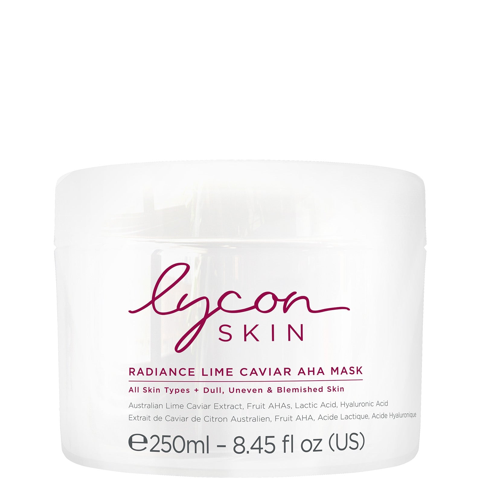 Lycon Lycon Skin Radiance Lime Caviar AHA Mask 250ml Skin Care