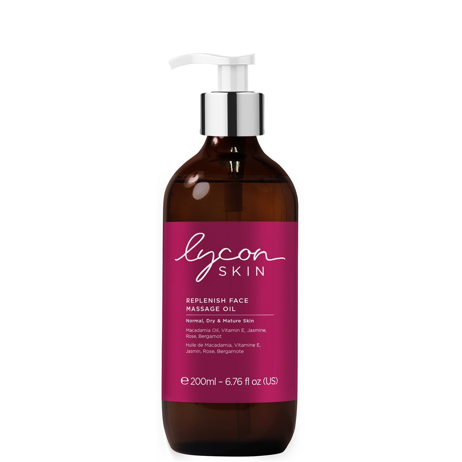 Lycon Lycon Skin Replenish Face Massage Oil 200ml Skin Care