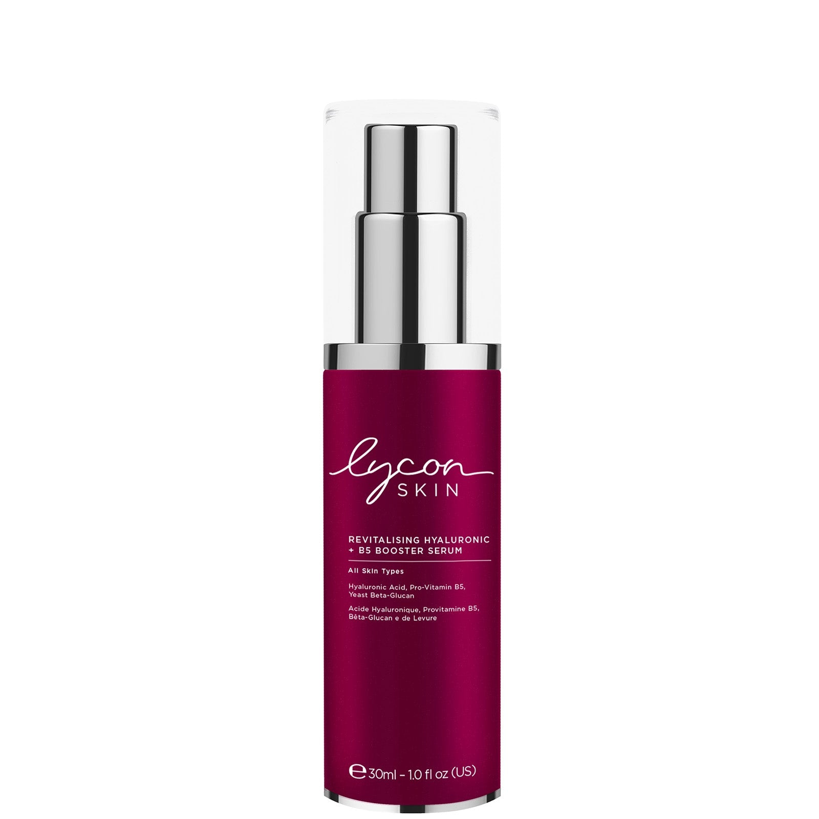 Lycon Lycon Skin Revitalising Hyaluronic and B5 Booster Serum 30ml Skin Care