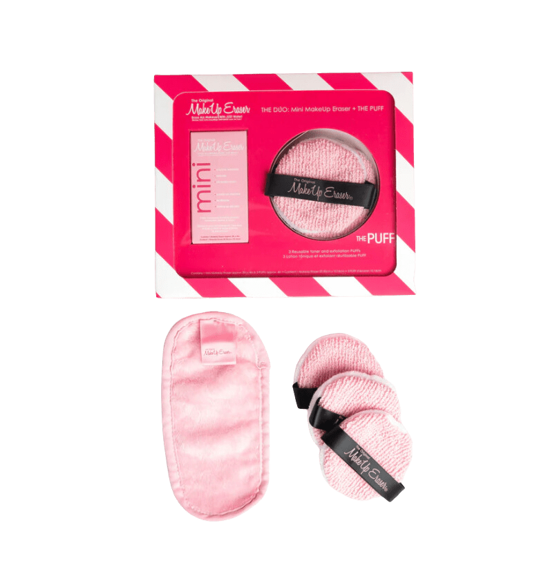 MakeUp Eraser MakeUp Eraser Original - The Mini MakeUp Eraser and The Puff Duo Makeup Removers