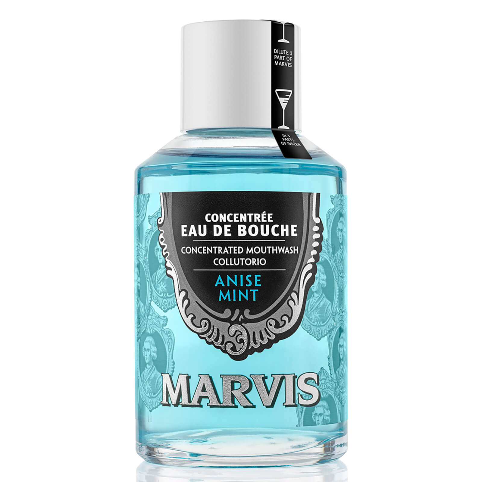 Marvis Marvis Concentrated Mouthwash Aniseed Mint 120ml Dental