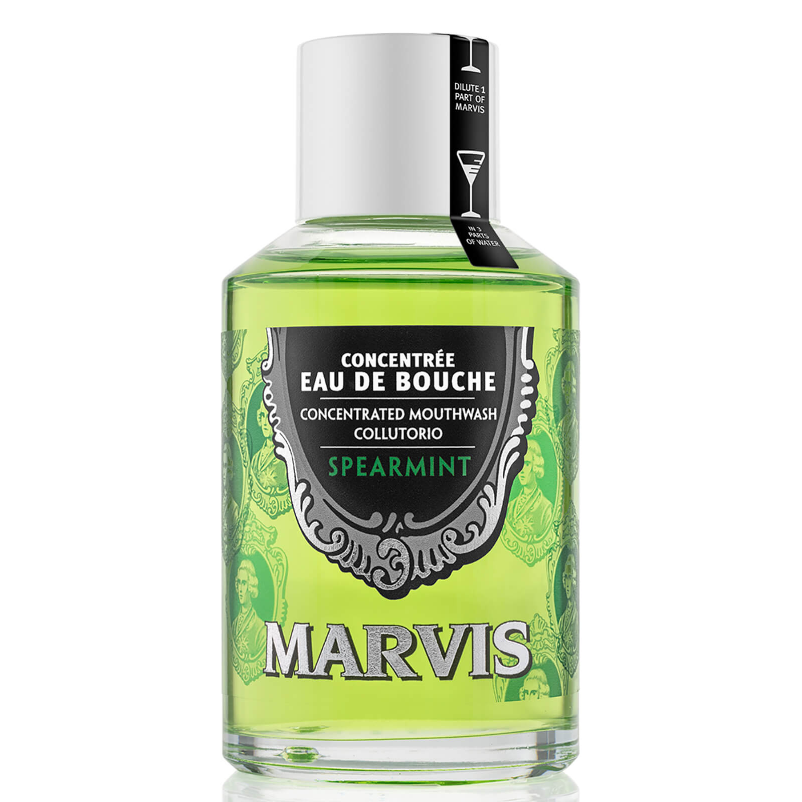 Marvis Marvis Concentrated Mouthwash Spearmint 120ml Dental