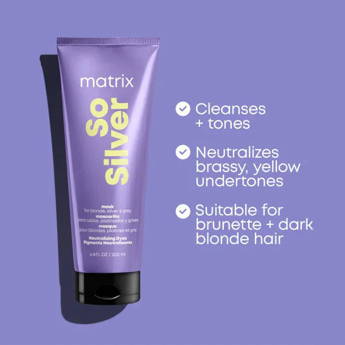 Matrix Matrix So Silver Neutralizing Mask 200ml Hair Mask