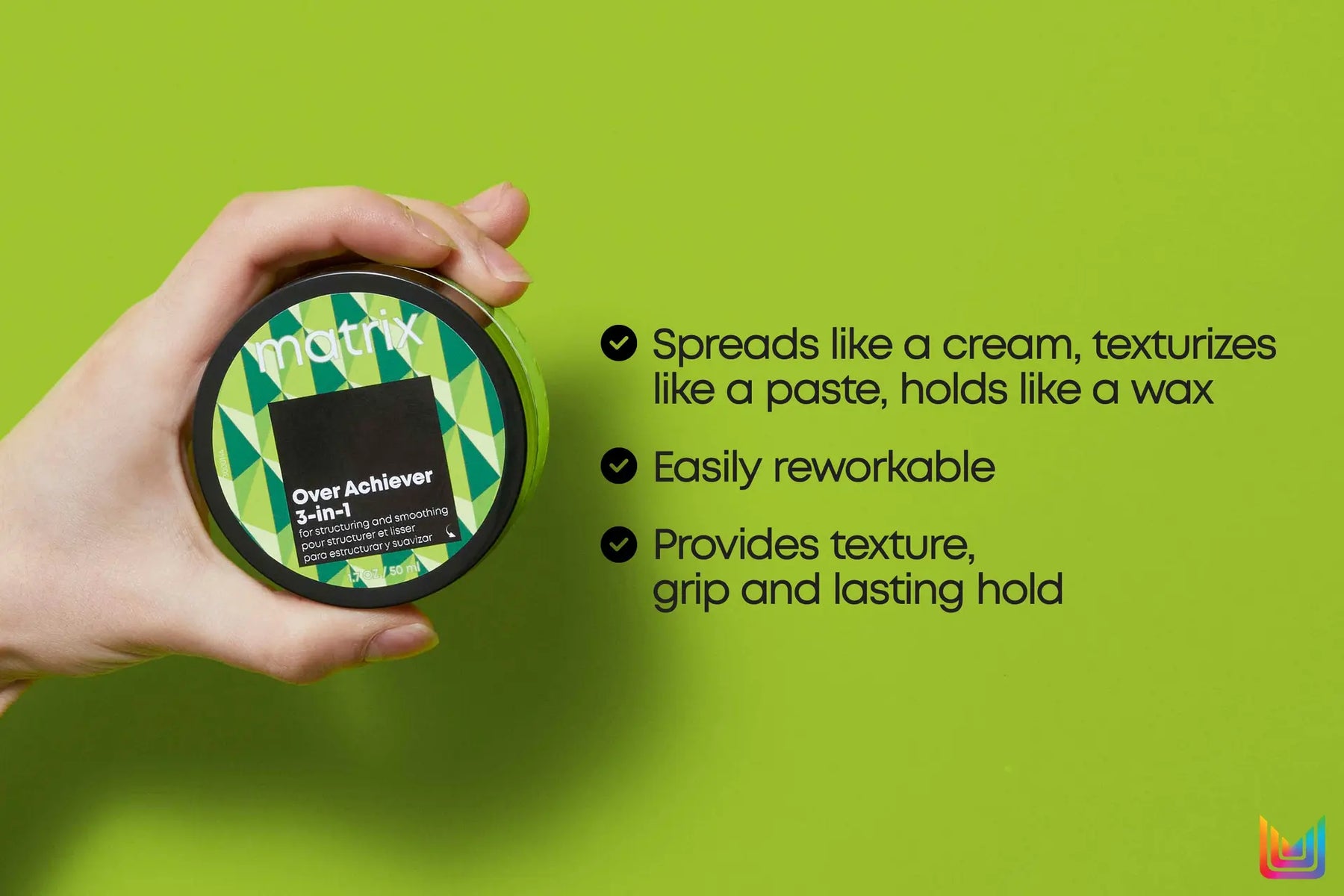 Matrix Matrix 3 in 1 Cream Paste Wax 50ml Hair Styling Products