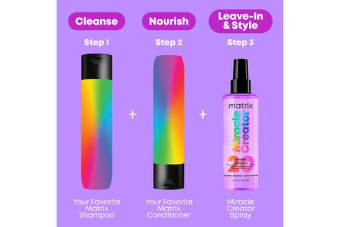 Matrix Matrix Miracle Creator Multi-Tasking Leave-In Treatment 190ml Hair Styling Products